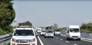 Autovie, mezzo in fiamme: chiuso svincolo Latisana