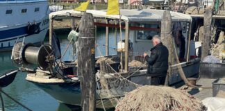 Caro gasolio, pesca in crisi VeneziaOrientale@news: pescatore a Caorle