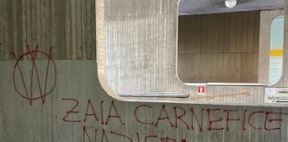 Nella sede di Azienda Zero a Padova scritte con minacce a Zaia VeneziaOrientale@news: scritte minacce a Zaia a Padova