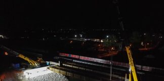 Terza Corsia: al via la demolizione del cavalcavia tra Pradipozzo e Lison Lavori sull'A4 di notte