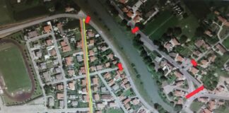 Bomba a San Stino di Livenza: l’evacuazione lunedì VeneziaOrientale@news: la mappa di San Stino con l'area interessata all'evacuazione
