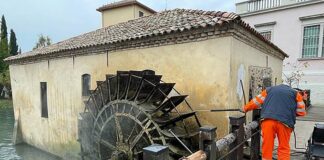 Mulini di Portogruaro: iniziati i lavori di pulizia esterna VENEZIAORIENTALE@NEWS: la pulizia dei Mulini di Portogruaro