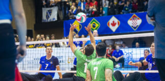 Caorle: a ottobre 2023 i Campionati Europei di sitting volley Una partita di sitting volley