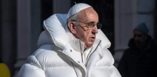 Fotografia e Intelligenza Artificiale: appuntamento al Candiani a Mestre La foto del papa con il Moncler