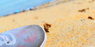 Respira il mare run Scarpe da corsa siulla sabbia