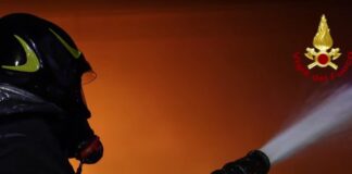 Incendio ad Azzano Decimo nella taverna di un’abitazione incendio Azzano Decimo, Vigili del Fuoco