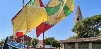 E Vee Caorlote per celebrare la tradizione della pesca locale e promuovere il turismo culturale a Caorle Il bragosso restaurato a Caorle