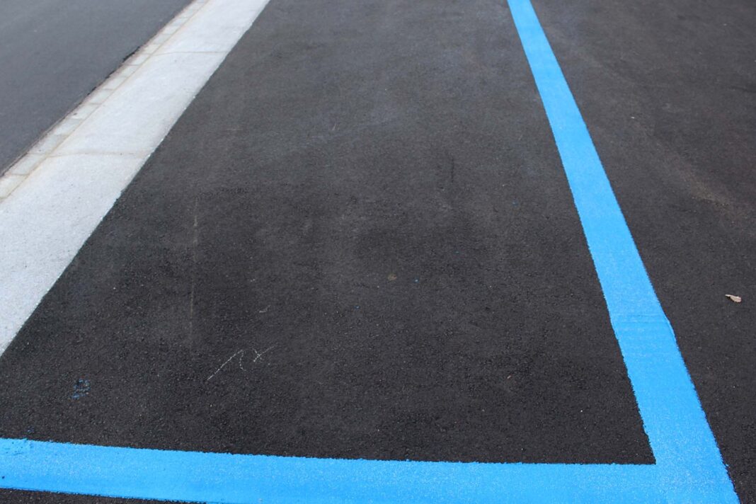 Parcheggio blu