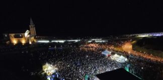 A Caorle ancora musica con il Double Flavor Music Festival Veduta dall'alto del Double Flavor Music Festival