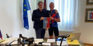 Luigi Rossi da Caorle a Capo Nord in bicicletta Luigi Rossi e Marco Sarto
