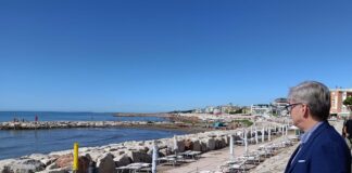 A Caorle opera da 2 milioni per la messa in sicurezza della costa L'assessore Bottacin a Caorle
