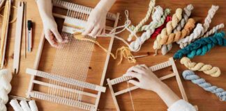 Alla scoperta dell’antica arte della tessitura a Pramaggiore Laboratorio tessitura, Pramaggiore, telaio e fili