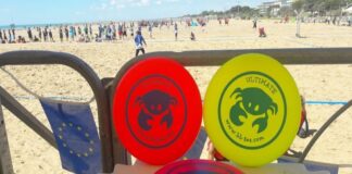 Ultimate Frisbee Beach Challenge: torneo internazionale a Bibione Bibione Ultimate Frisbee Beach Challenge, sport, spiaggia, flying disc