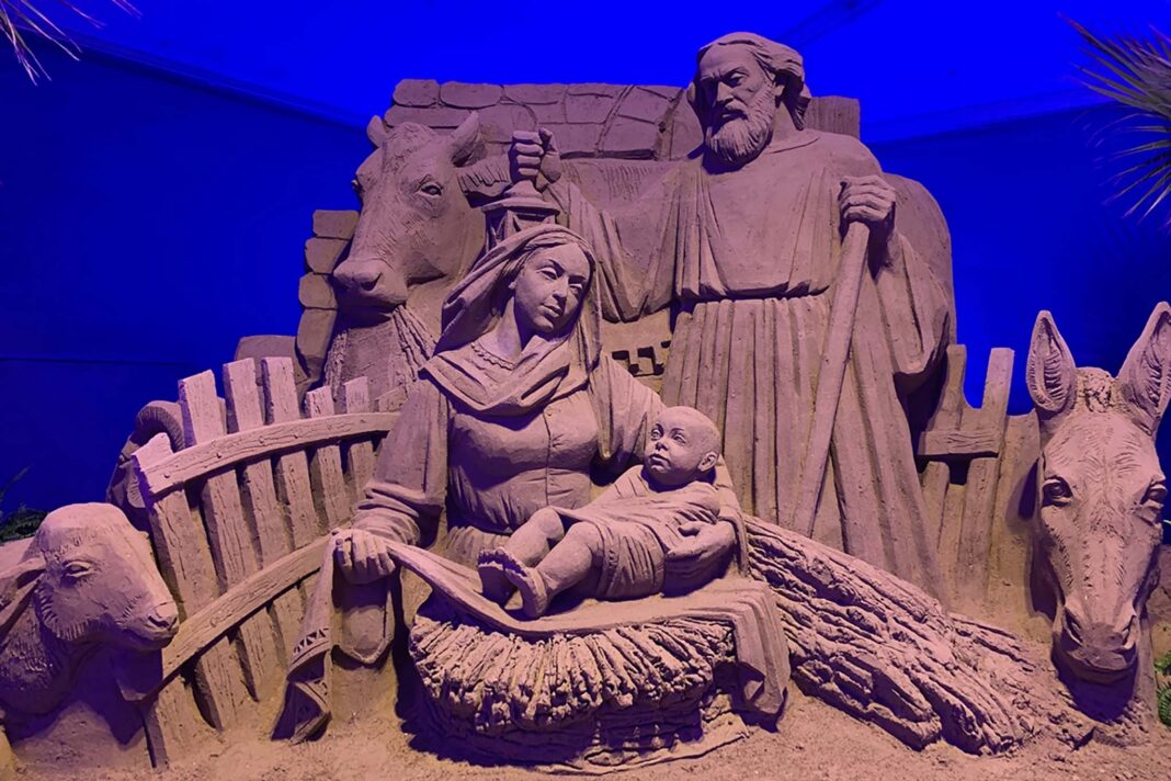 La Sand Nativity a Jesolo