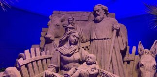 Taglio del nastro per la Jesolo Sand Nativity 2023 La Sand Nativity a Jesolo