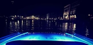 Intervento di una volante lagunare a Venezia, salvo l’uomo caduto in acqua volante lagunare - arresto donna Venezia