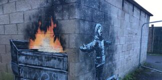 ‘Banksy. Painting Walls’ all’M9 di Mestre Banksy, Season's Greetings