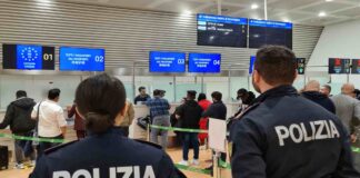 Venezia: arresto narcotrafficante con mandato di cattura internazionale Polizia di Frontiera, Aeroporto Venezia, arresto