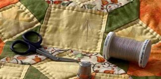 TVO: ‘Ago, filo e fantasia’, il corso per riscoprire l’arte del patchwork TVO, patchwork, ago, fili, forbice