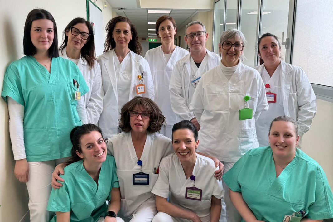 Il team dell'oncologia di Portogruaro