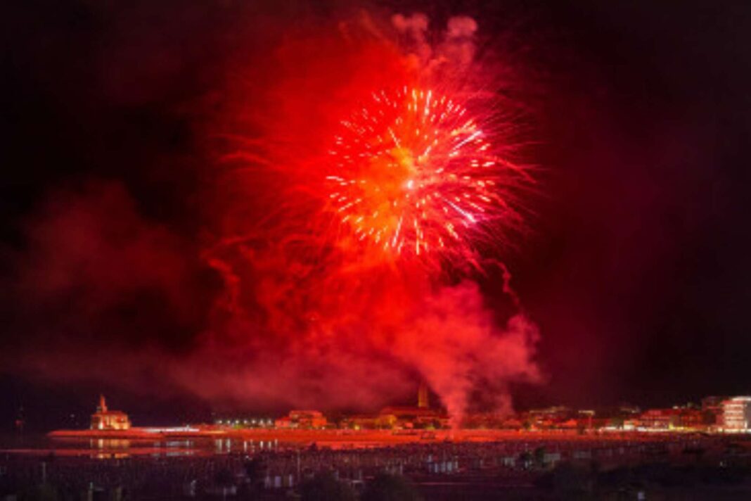 Fuochi d'artificio a Caorle