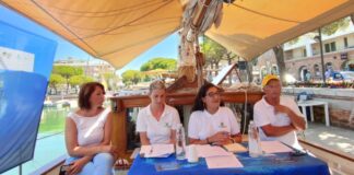 Legambiente presenta a Caorle i risultati del monitoraggio delle acque delle coste venete Conferenza stampa di Legambiente su Goletta Verde a Caorle