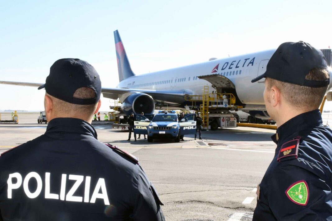 arresto uomo aeroporto