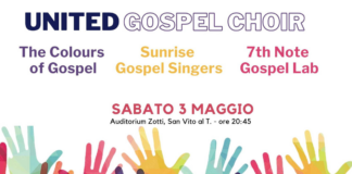 Tre cori, una voce: grande evento gospel all’Auditorium Zotti