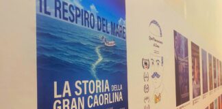 La storia della grande Caorlina apre il festival del cinema di Caorle La locandina del documentario "Il respiro del mare"