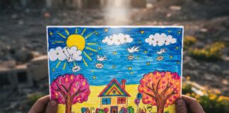 Lettere al cielo: l’arte dei bambini di Gaza in mostra a Portogruaro