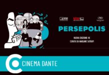 Omaggio a Marjane Satrapi con Persepolis e Pollo alle prugne al Dante Omaggio a Marjane Satrapi con Persepolis e Pollo alle prugne al Dante