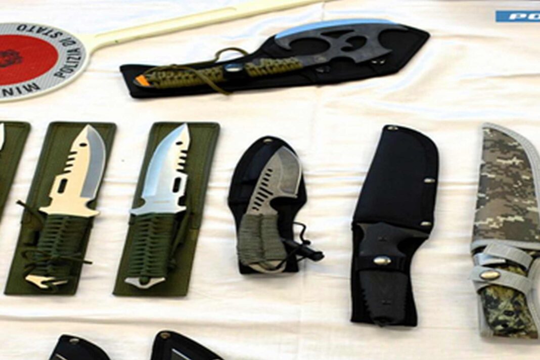 sequestrate 400 armi