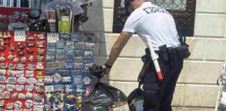 San Marco, sequestrati oltre 500 articoli e multa da 3000 euro 500 articoli
