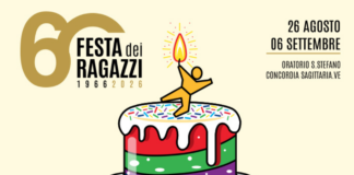 Concordia Sagittaria, al via il conto alla rovescia per la 60ª Festa dei Ragazzi: il tema dell’edizione 2026 è “Certe luci non puoi spegnerle”