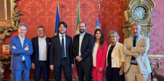 Francesco Sossai ricevuto a Palazzo Balbi per il successo di “Le Città di Pianura” Francesco Sossai