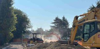 Asseggiano, prosegue la realizzazione della ciclabile che collegherà la Gazzera Asseggiano ciclabile