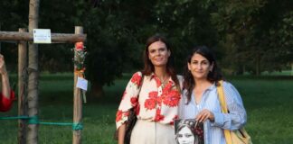 Al Parco San Giuliano il ricordo di Jina Mahsa Amini Jina Mahsa Amini